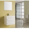 BATH FURNITURE skrinka s umývadlom FLORENCIA  570x460x550 mm - biela
