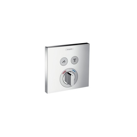 Hansgrohe Shower Select batéria pod omietku pre 2 spotrebiče - chróm, kód 15768000