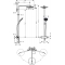 HANSGROHE Raindance Select S 240 2jet Showerpipe, termostatická sprchová batéria, chróm 27129000