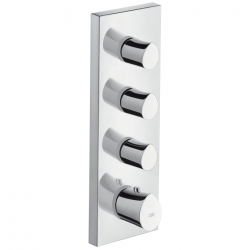 HANSGROHE Axor, vrchná sada termostatického modulu pod omietku 36x12, chróm 12717000