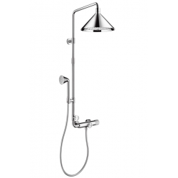 AXOR Showerpipe s termostatom, s dizajnom Front, DN 15, chróm 26020000