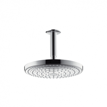 HANSGROHE Raindance Select S 240 2jet, horná sprcha s prívodom od stropu, chróm 26467000 