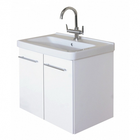 EDEN závesná skrinka s keramickým umývadlom  LIBRA, kód LB 03 xx yy