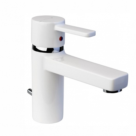 KLUDI umývadlová jednopáková batéria ZENTA XL chróm/white kód 382609175