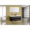 BATH FURNITURE skrinka s umývadlom FLORENCIA 1200x520x550 mm - čierna