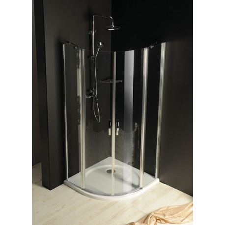 900x900mm, číre sklo, ONE štvrťkruhová sprchová zástena