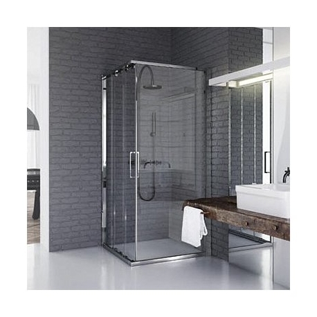 kolo ULTRA 3-DIELNE POSUVNÉ DVERE 80 CM, PRE PEVNÚ BOČNÚ STENU, PRAVÉ, REFLEX