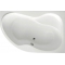 Aqualine CIDLINA vaňa 160x105cm, pravá, bez nožičiek 