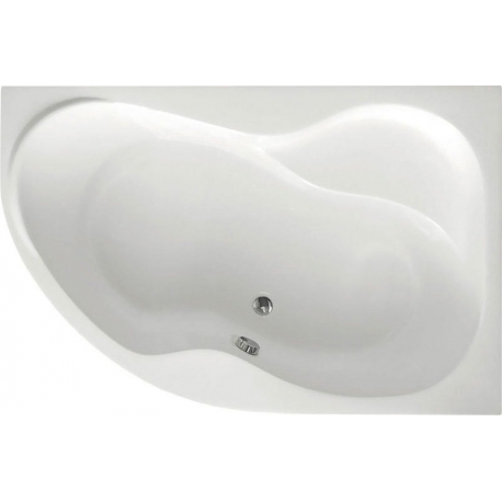 Aqualine CIDLINA vaňa 160x105cm, pravá, bez nožičiek 