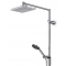 HANSA Fit termostatická sprchová súprava, sprchová tyč 600 mm, horná sprcha 257 x 197 mm, chróm