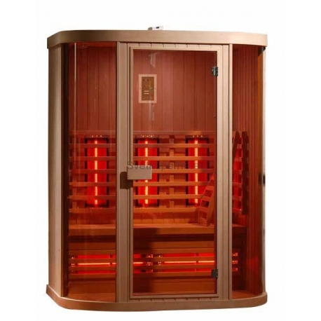 Sanotechnik Safir infračervená sauna pre 3 osoby