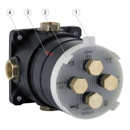 KLUDI FLEXX.BOXX 88 011 68,24 podomietkové teleso DN 20