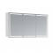 Bath Concept ZRKADLOVÁ SKRINKA Hapa Design MILANO 120 biela, biela, 3 dvere s osvetlením LED