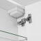 Bath Concept ZRKADLOVÁ SKRINKA Hapa Design VENEDIG 80 biela , 1 dvere s LED osvetlením