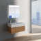 Bath Concept ZRKADLOVÁ SKRINKA Hapa Design MIAMI 60 biela , 2 dvere s LED osvetlením
