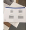 Bath Concept ZRKADLOVÁ SKRINKA Hapa Design MIAMI 80 biela , 2 dvere s LED osvetlením