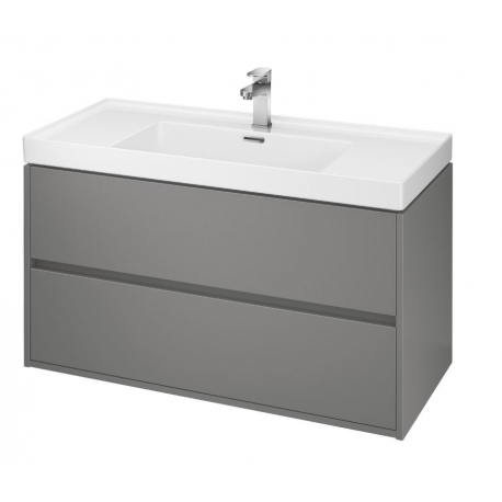 Cersanit - Skrinka pod umývadlo Crea 100 šedá mat