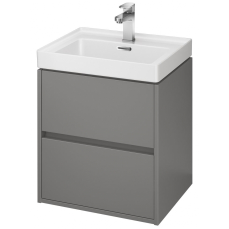 Cersanit - Skrinka pod umývadlo Crea 50 šedá mat