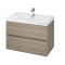 Cersanit - Skrinka pod umývadlo Crea 80 dub