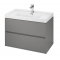 Cersanit - Skrinka pod umývadlo Crea 80 šedá mat