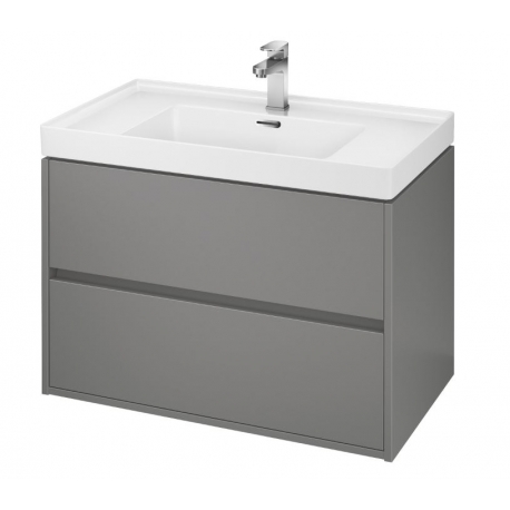 Cersanit - Skrinka pod umývadlo Crea 80 šedá mat