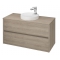 Cersanit - Skrinka pod umývadlo na dosku Crea 100 dub