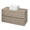 Cersanit - Skrinka pod umývadlo na dosku Crea 100 dub