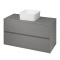 Cersanit - Skrinka pod umývadlo na dosku Crea 100 šedá mat