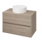 Cersanit - Skrinka pod umývadlo na dosku Crea 80 dub
