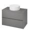 Cersanit - Skrinka pod umývadlo na dosku Crea 80 šedá mat