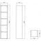 Cersanit CREA skrinka otvorená 140 x 30 cm biela