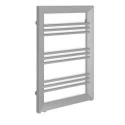 LEONTES vykurovacie teleso 595x944mm, 423 W, strieborna struturalna (RM-609SS)