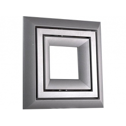 PROPOLI vykurovacie teleso 650x650mm, 380 W, strieborna strukturálna (LS-707S)