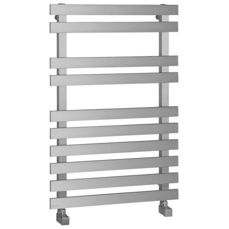 TRUVA vykurovacie teleso 500x750 mm, brúsená nerez, 247 W