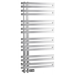 VOLGA vykurovacie teleso 500x976mm, 308W, brúsená nerez