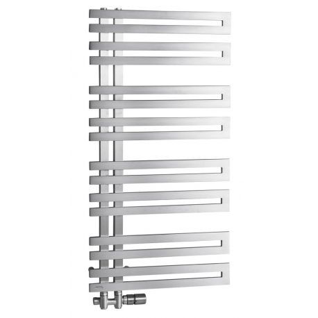 VOLGA vykurovacie teleso 500x976mm, 308W, brúsená nerez