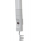 Elektrická vykurovacia tyč s termostatom a diaľkovým ovládaním,600W,D-tvar,biela