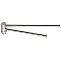 Otočný držiak uterákov 250mm, leštená nerez