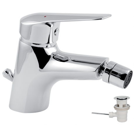 Bidetová batéria s výpusťou Dijon chróm