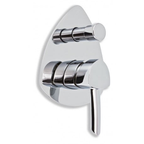 Vaňová sprchová batéria s prepínačom MODENA chróm