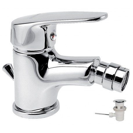 Bidetová batéria s výpusťou SMILE chróm