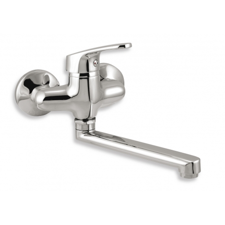 Umývadlová drezová batéria 100 mm SMILE chróm