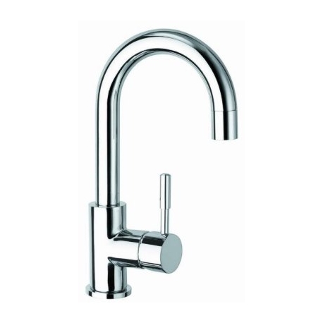 Umývadlová batéria s výpusťou Tower Tech chróm