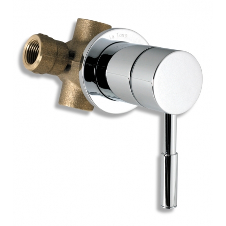 Podomietkový prepínací ventil Tower Tech chróm