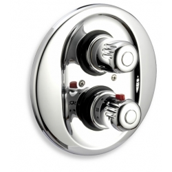 Sprchová batéria termostatická podomietková Aquamat chróm