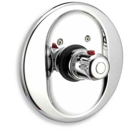 Podomietkový termostat Aquamat chróm