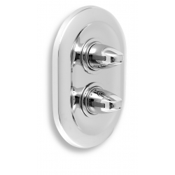 Vaňová sprchová batéria s prepínačom Aqualux chróm