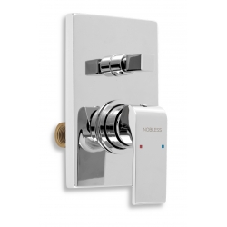 Vaňová sprchová batéria s prepínačom SHARP chróm