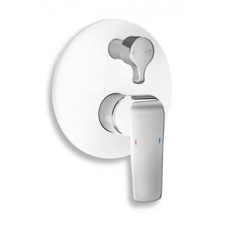 Vaňová a sprchová podomietková batéria s prepínačom