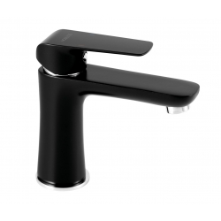 Umývadlová batéria bez odpadovej súpravy čierna